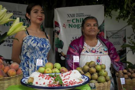 Temporada de chiles en nogada inicia el 15 de julio en Puebla 