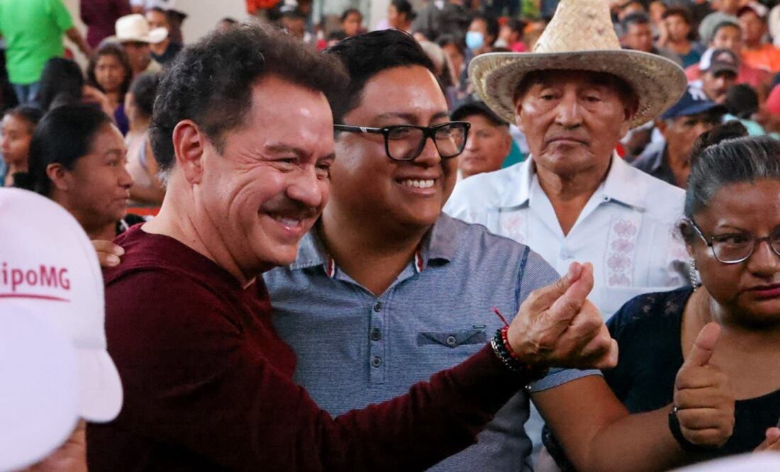 Nacho Mier sostuvo ante militantes y simpatizantes de Morena que Puebla y México merecen un futuro mejor | Foto: Especial