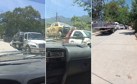 VIDEO Decomisan 15 vehículos en inmuebles de Gerardo Cortés, presidente municipal de Cuautempan