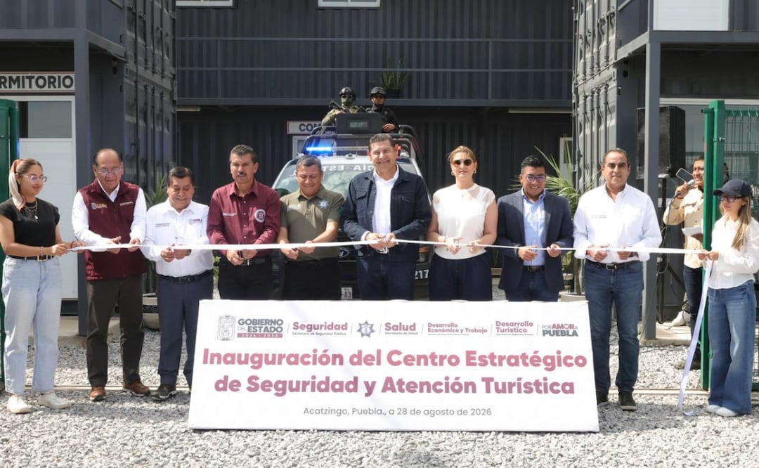 Ponen en marcha Centro Estratégico de Seguridad en Acatzingo | Foto: Gobierno de Puebla.