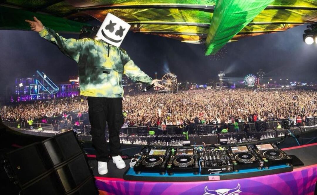 Esto es todo lo que debes saber de la presentación de Marshmello en Puebla. | Foto: Instagram Marshmello