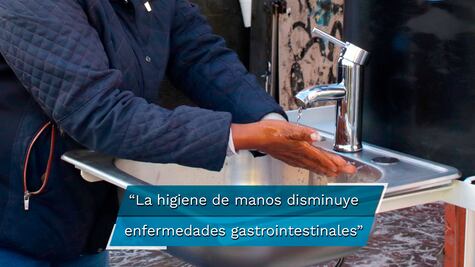 Salud. El lavado constante de manos ayuda a disminuir enfermedades gastrointestinales