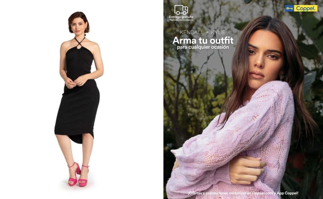 Las hermanas Kendall y Kylie unieron sus fuerzas en esta colaboración de moda. Foto: Coppel