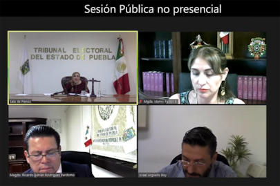 Por promoción de su imagen, Claudia Rivera incurrió en acto anticipado de campaña: TEEP