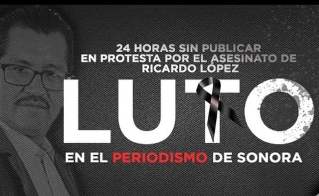 Protestan por el asesinato del periodista Ricardo López