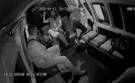 Pasajero cae de combi en Neza al quedarse dormido, "¡Francisco!" 