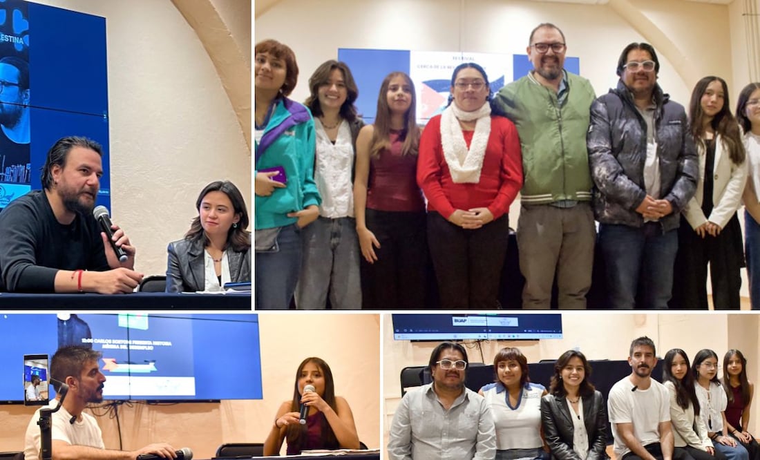 El Festival Cerca de la Revolución por Palestina fue realizado en la Preparatoria Emiliano Zapata | Foto: Buap