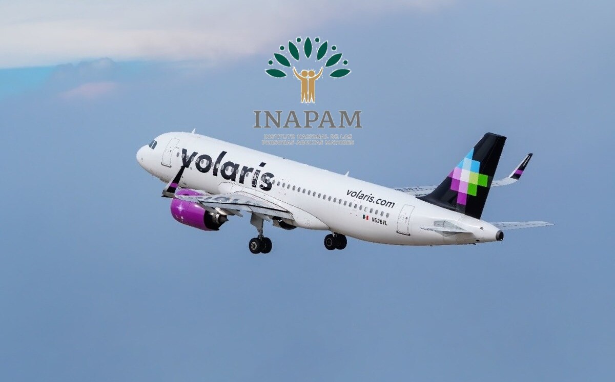 Volaris anuncia grandes descuentos para adultos mayores con INAPAM