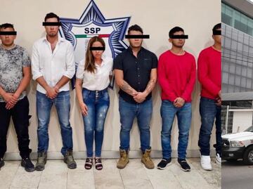 Estas son las armas que tenían Tania N. y sus cómplices