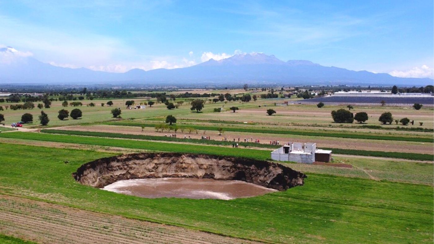 Oigan, ¿y qué pasó con el socavón de Puebla durante 2022?