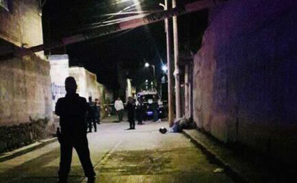 Balean a dos hombres en Xonacatepec