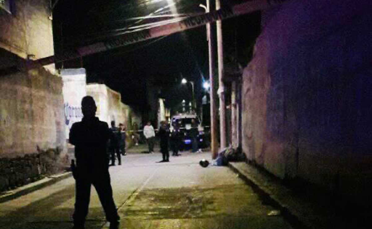 Balean a dos hombres en Xonacatepec