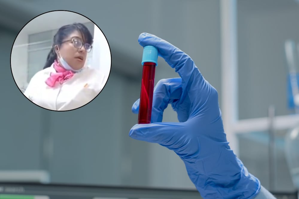 Una trabajadora del Hospital Regional del ISSSTE Puebla denunció la pérdida de sangre donada y muestras clínicas | Foto: Captura de video X El Universal Puebla / Magnific