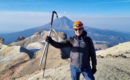 Enrique de la Madrid conquista la cumbre del Iztaccíhuatl