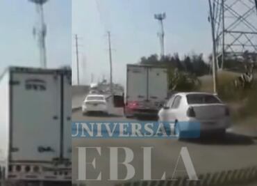 Captan en video secuestro de chofer en las inmediaciones del Parque Finsa