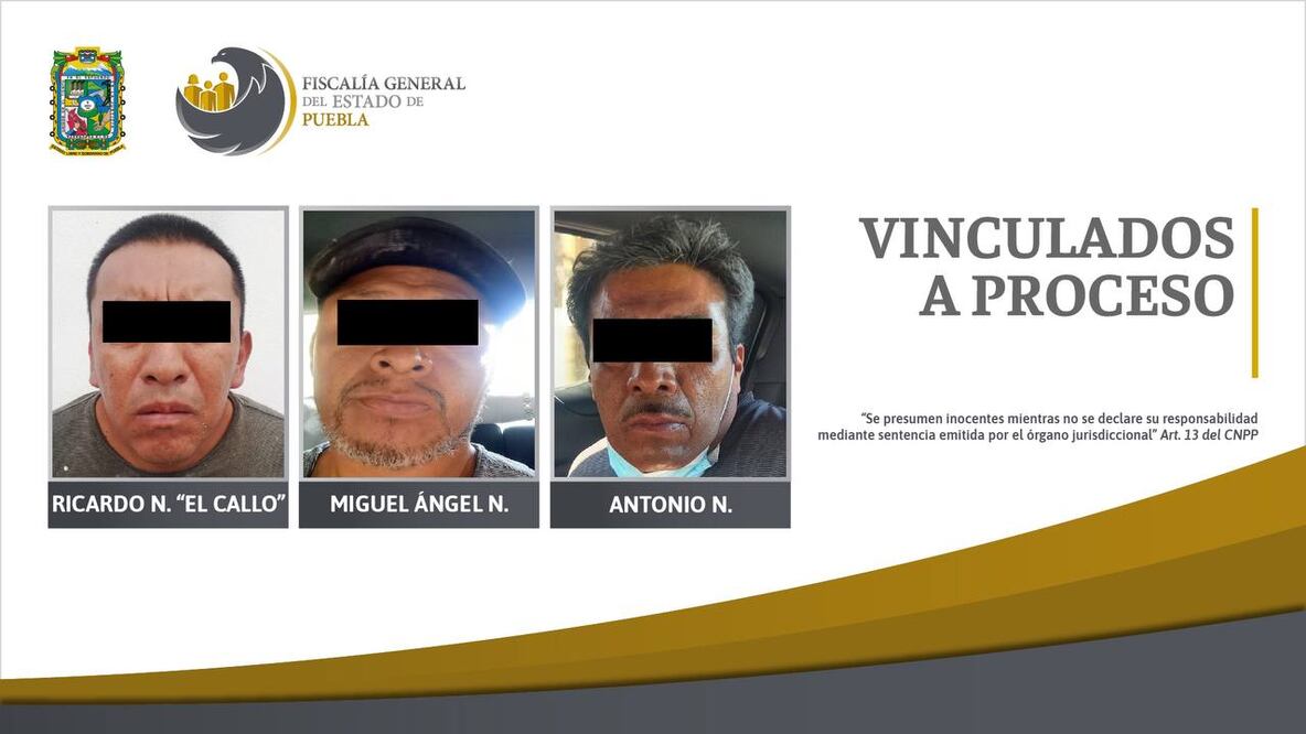 IMAGEN: Fiscalía de Puebla