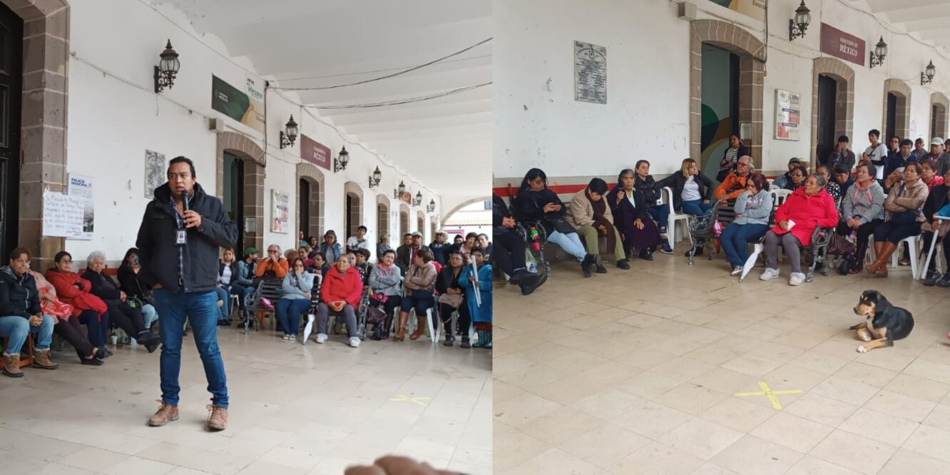 Habitantes de Tetela se manifiestan por desabasto de agua / Foto Redes Sociales Anayeli Muñoz