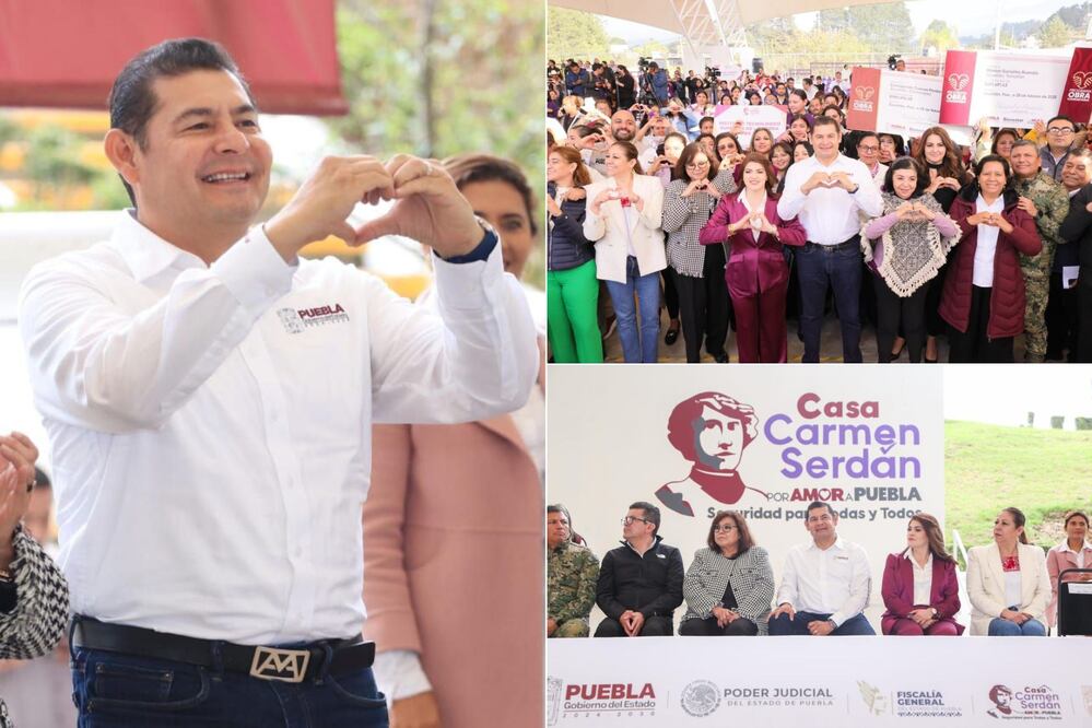 Alejandro Armenta inauguró la quinta Casa Carmen Serdán | Foto: Especial