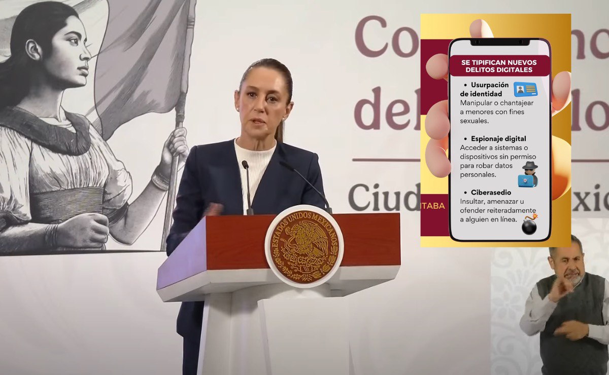 Claudia Sheinbaum rechaza la censura y apoya foros sobre Ley de Ciberasedio