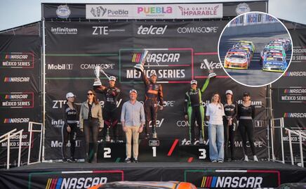 Puebla recibió la gran final de la NASCAR México Series