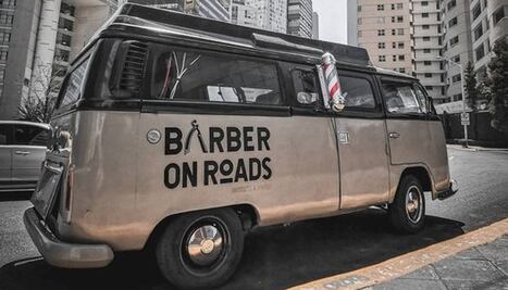 Combigotes. Fanáticos de VW Convierten Combi en una barbería