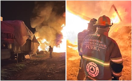Sofocan incendio en bodega de reciclables en la colonia Santiago de los Leones