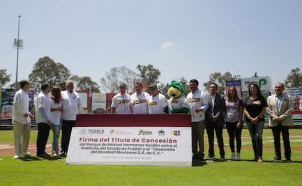 Pericos de Puebla reciben en concesión el Parque de Béisbol Hermanos Serdán