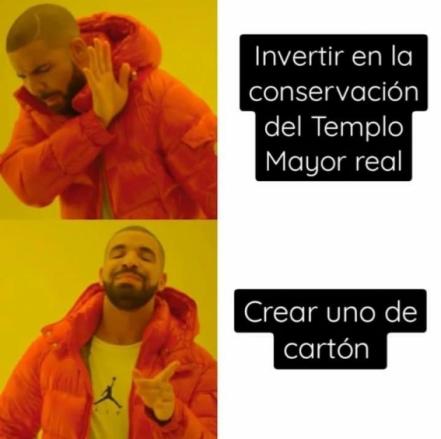 Estos son los mejores memes de la maqueta del Templo Mayor en el Zócalo