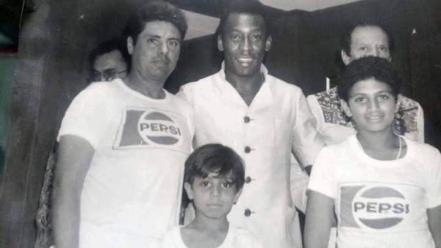 Pelé en el Cuauhtémoc, una visita inolvidable