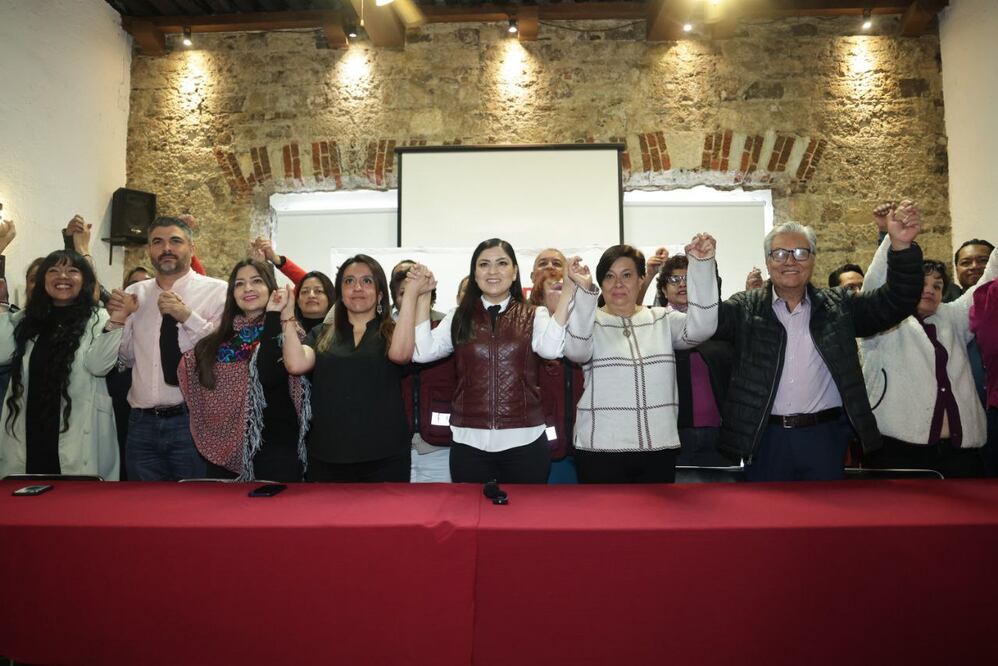 Claudia Rivera Vivanco inicia proceso en Morena en búsqueda de la presidencia municipal de Puebla | Foto: Agencia Es Imagen para El Universal Puebla