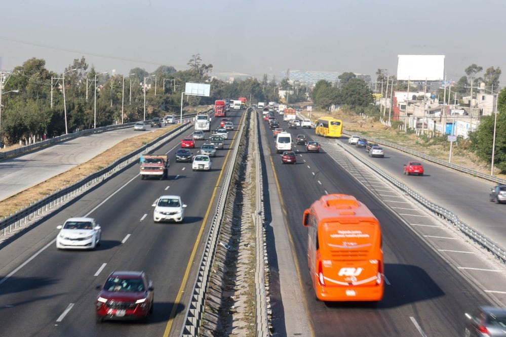 El 24 y 25 de enero habrá un cierre en un tramo de la autopista México-Puebla | Foto: EsImagen