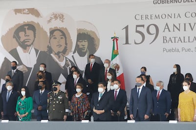 Conmemoran Aniversario de la Batalla de Puebla con breve ceremonia en Los Fuertes