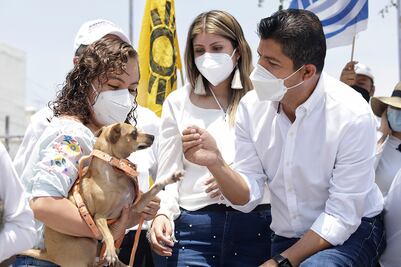 Promete Eduardo Rivera zonas pet friendly en parques de Puebla