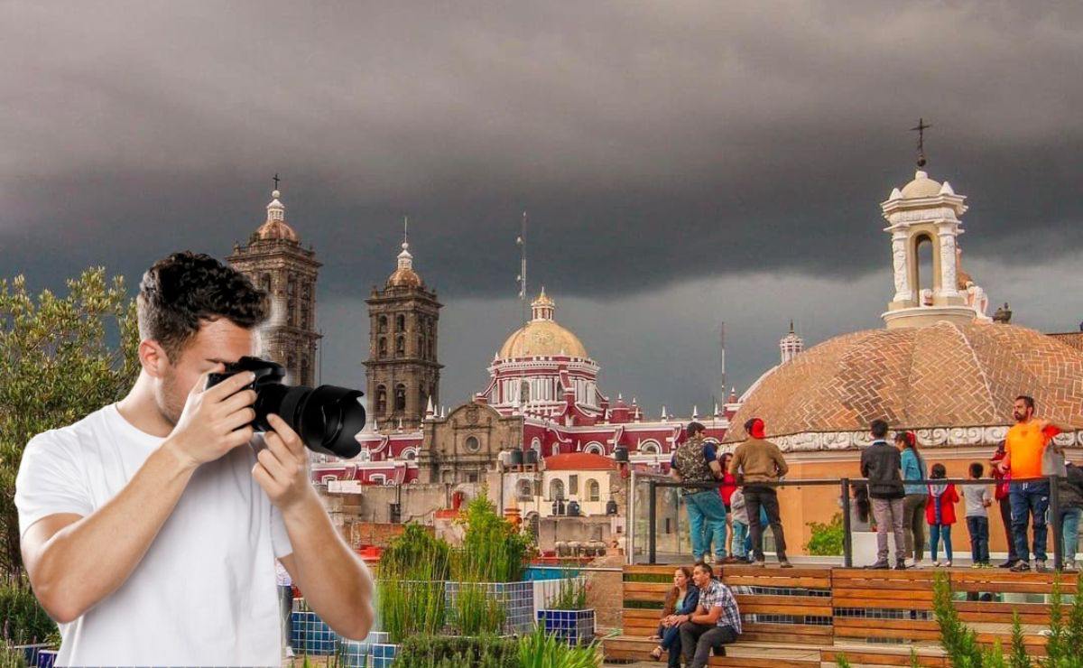 Capta lo mejor de Puebla desde otro ángulo | Foto: Canvas /@vidade_fotografia - terraza del Museo Amparo