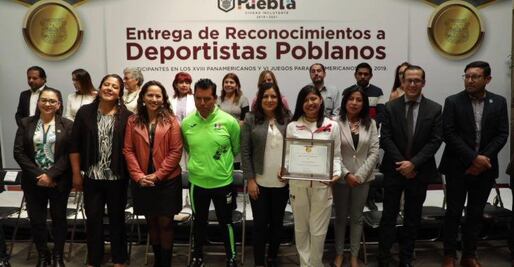 Carlos Bremer apoyó a deportistas poblanos