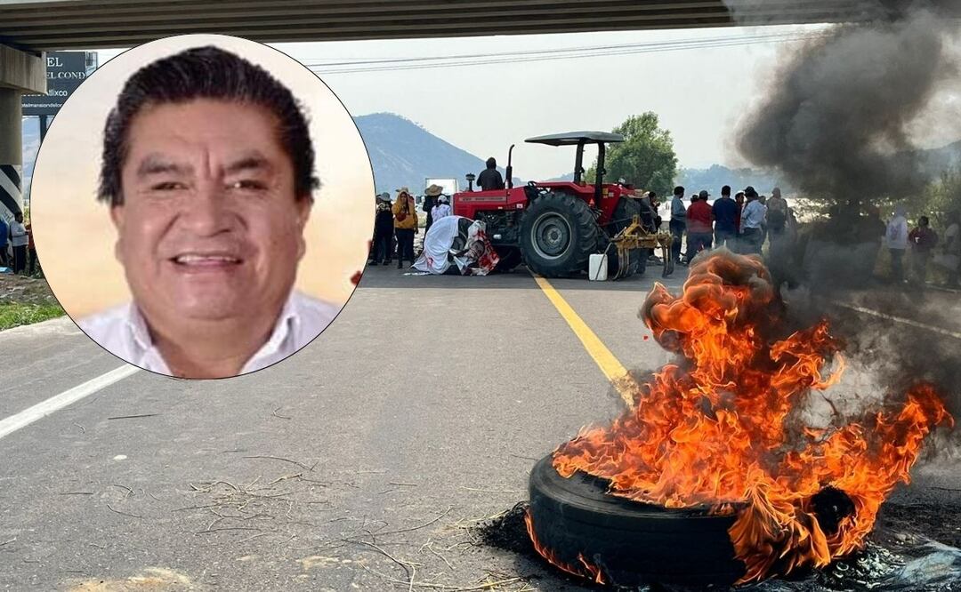 Habitantes de San Juan Tianguismanalco bloquearon la autopista Siglo XXI | Foto: Agnóstica / Redes Sociales