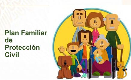 Conoce cómo se integra un Plan Familiar de Protección Civil