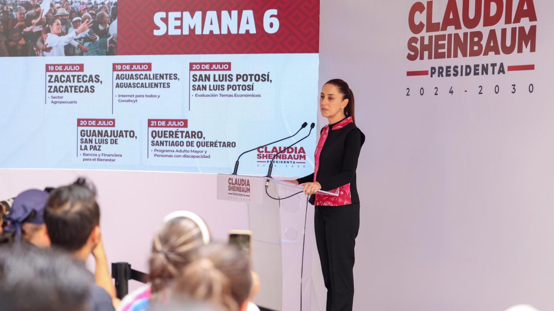 Este programa, dirigido a personas mayores de 65 años, continuará durante el mandato de Claudia Sheinbaum como nueva presidenta de México, quien asumirá el cargo el próximo 1 de octubre, según han confirmado las autoridades pertinentes. 

Foto: Producción El Universal Puebla