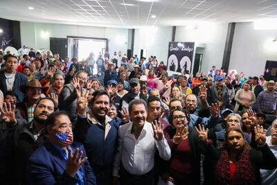 Nacho Mier se reúne con simpatizantes del Valle de Serdán