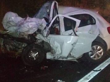 Cinco muertos por choque frontal en Atempan