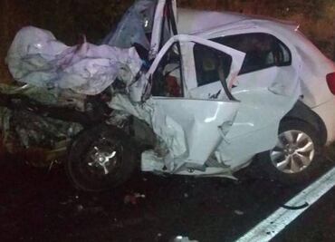 Cinco muertos por choque frontal en Atempan