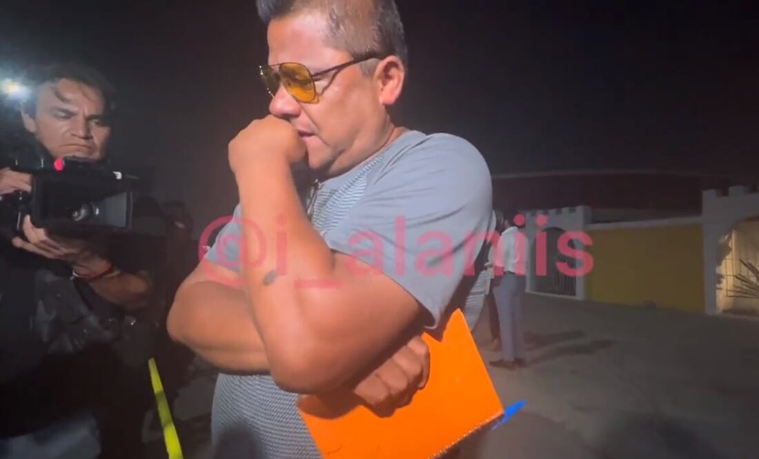 Mario Escobar, padre de Debanhi Susana Escobar. Foto: Caputa de video @i_alaniis