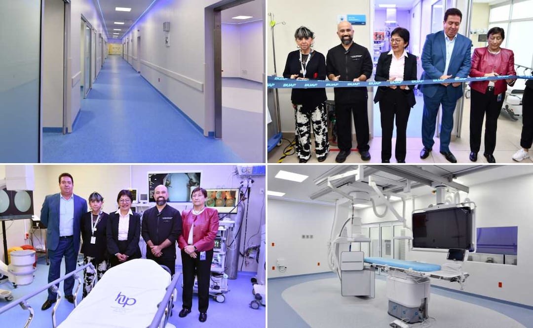 La Unidad de Hemodinamia y Cirugía Mayor tiene un área intervenida de 780 metros cuadrados | Foto: Buap