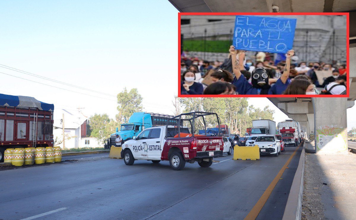 Habitantes de San Miguel Xoxtla anuncian bloqueo en la autopista México-Puebla este martes 13 de mayo
