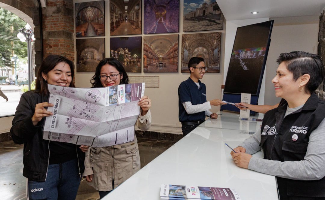 Aumenta llegada de turistas a la Ciudad de Puebla en primer semestre de 2025 | Foto: Gobierno del Estado.