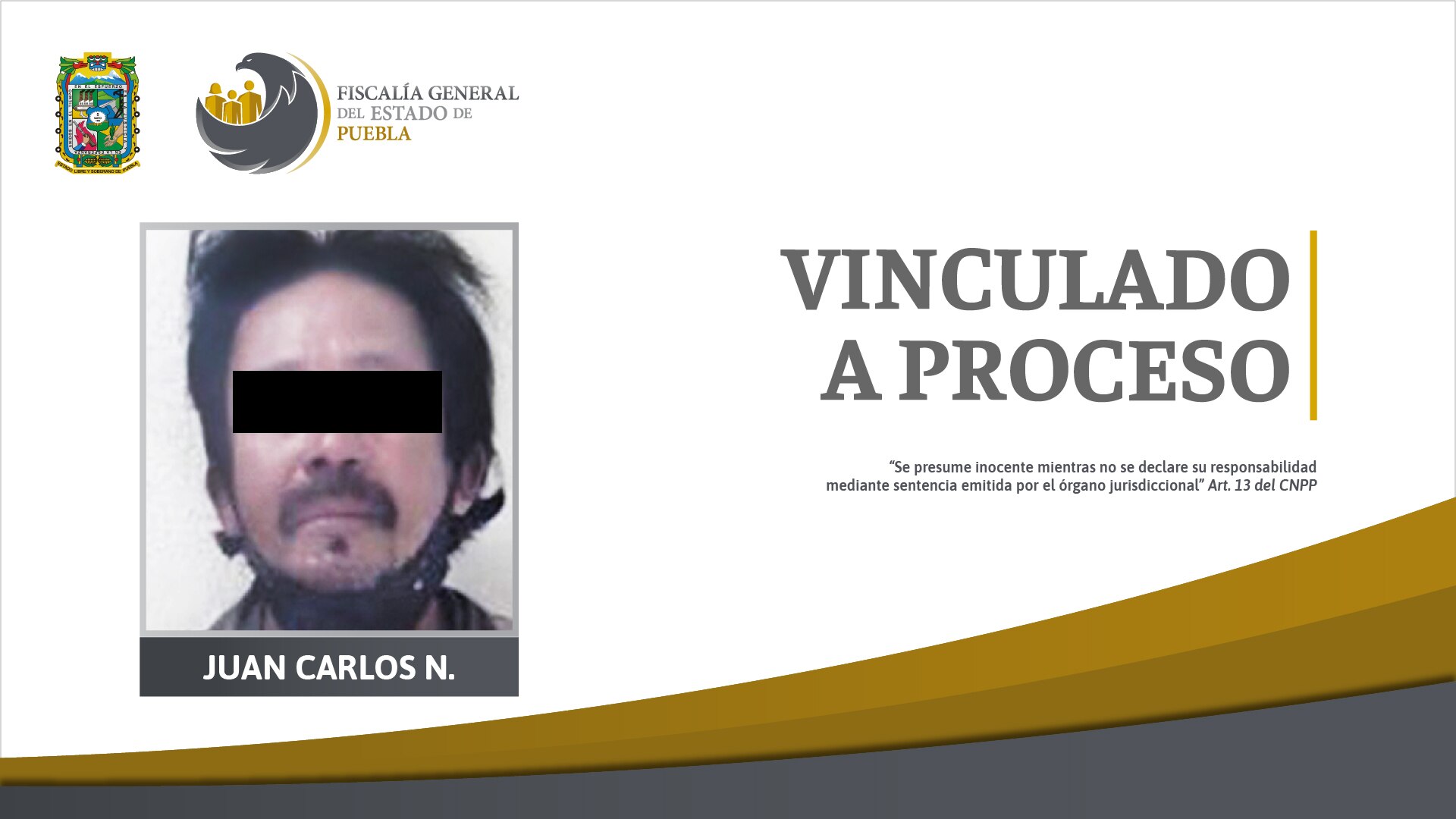 IMAGEN: Fiscalía de Puebla