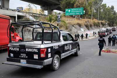 Queman patrulla en Cuautlancingo, en Puebla