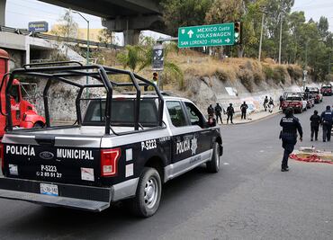 Queman patrulla en Cuautlancingo, en Puebla