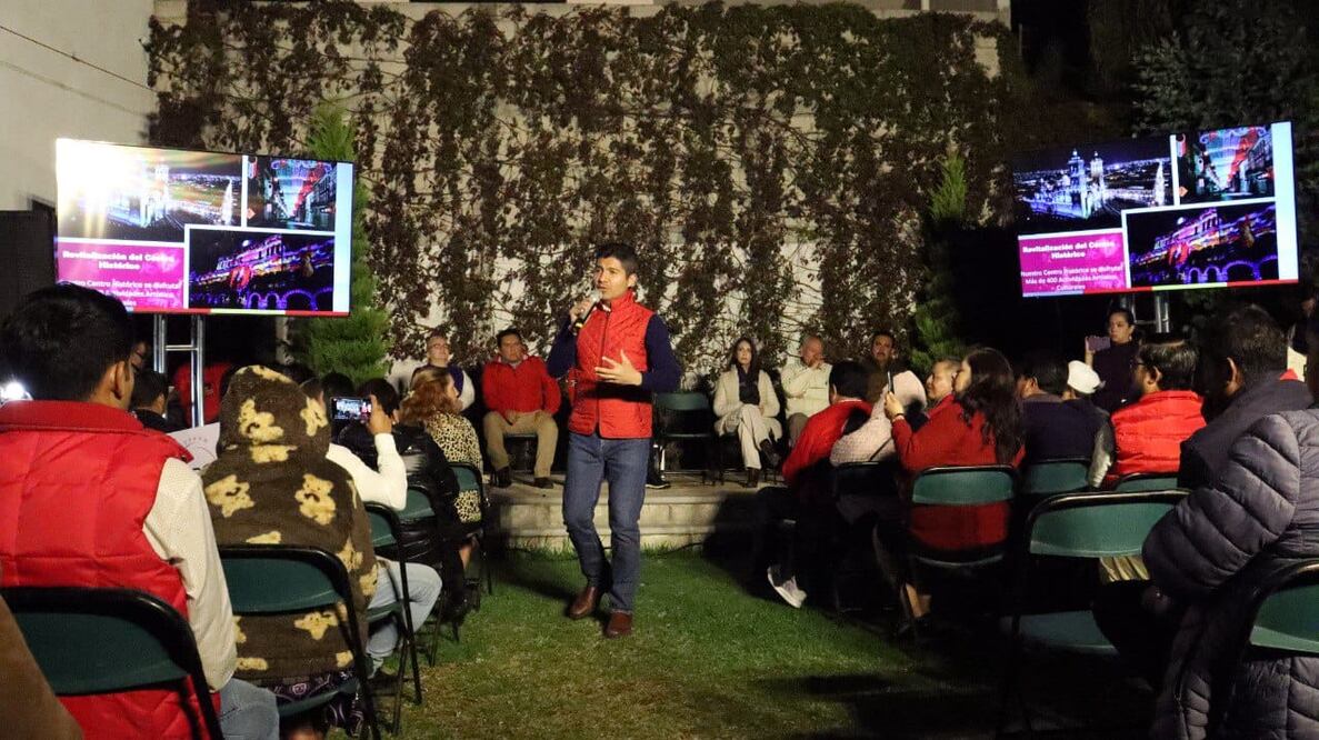 Eduardo Rivera se reunió con simpatizantes en Atlixco | Foto: Especial