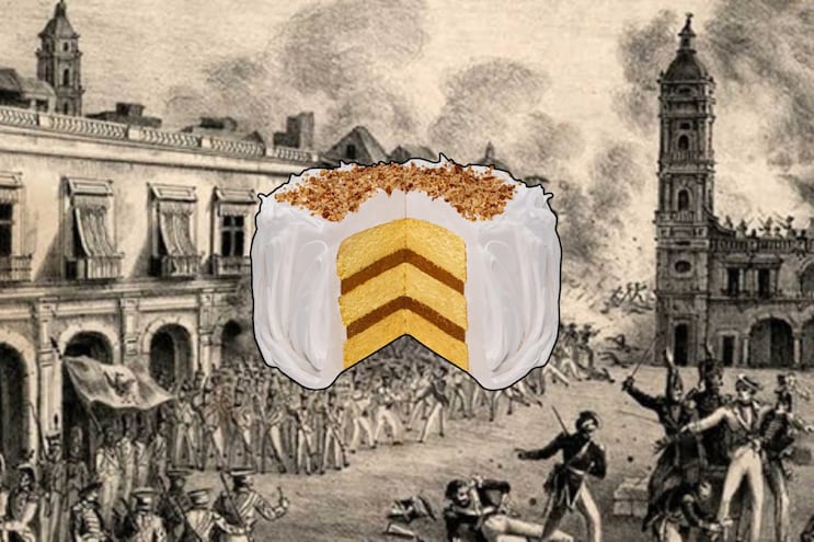 ¿Cuál fue el motivo de la guerra de los pasteles?